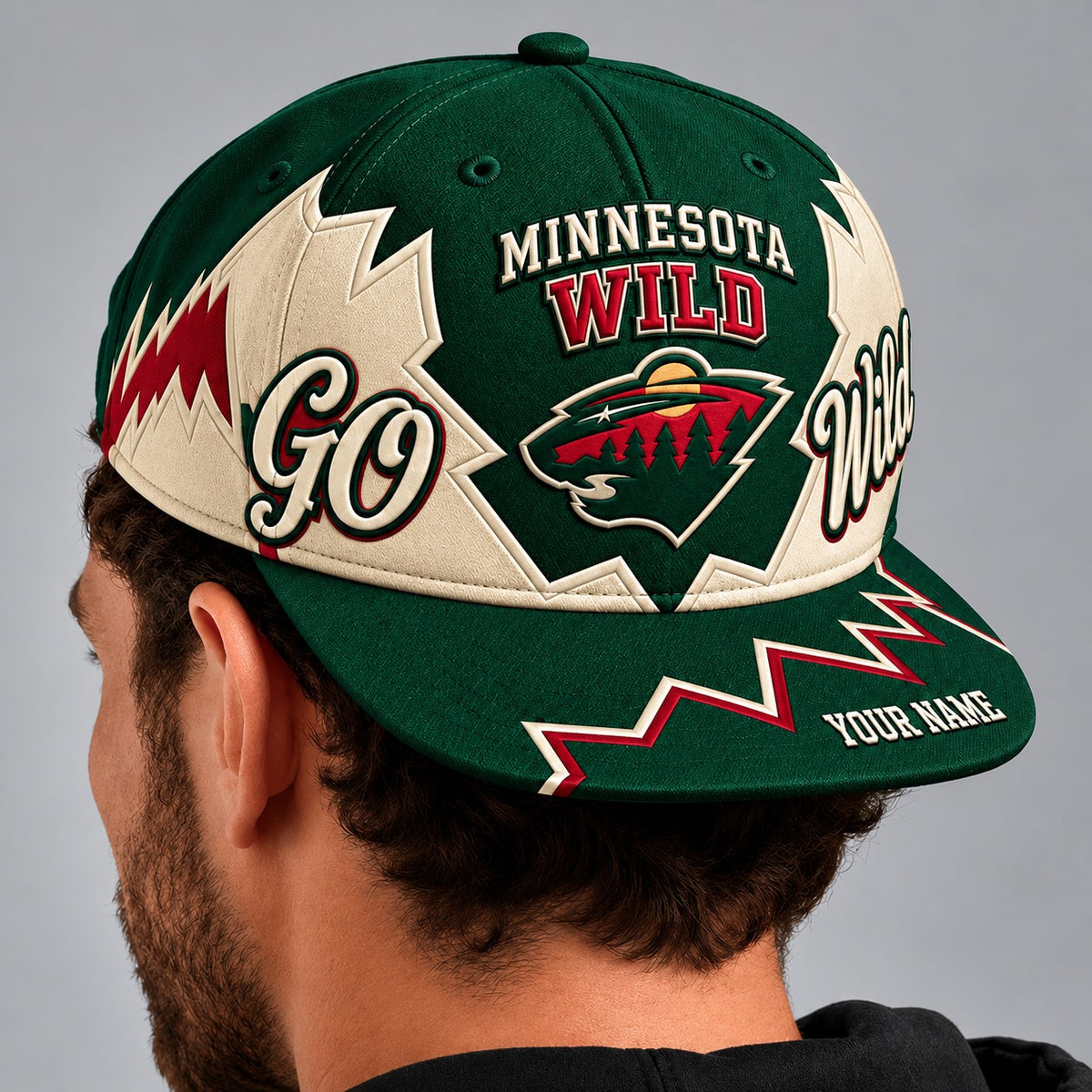MW x NHL Premium Snapback Hat Personalized Gift For Fan Hockey Men Women