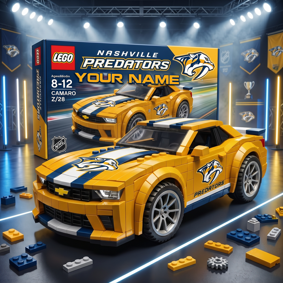 NAS x NHL Football Team Camaro Z28 V2