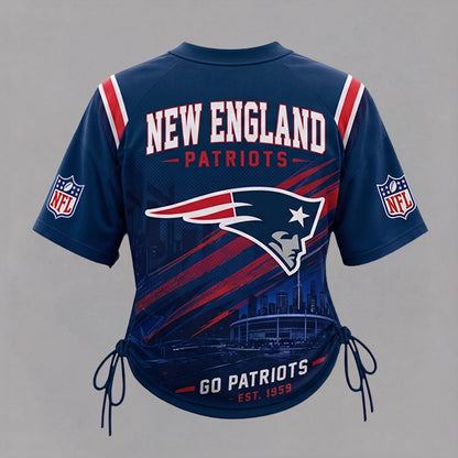 NEP Premium NFL Game Day Women Lace-Up Jersey Shirt