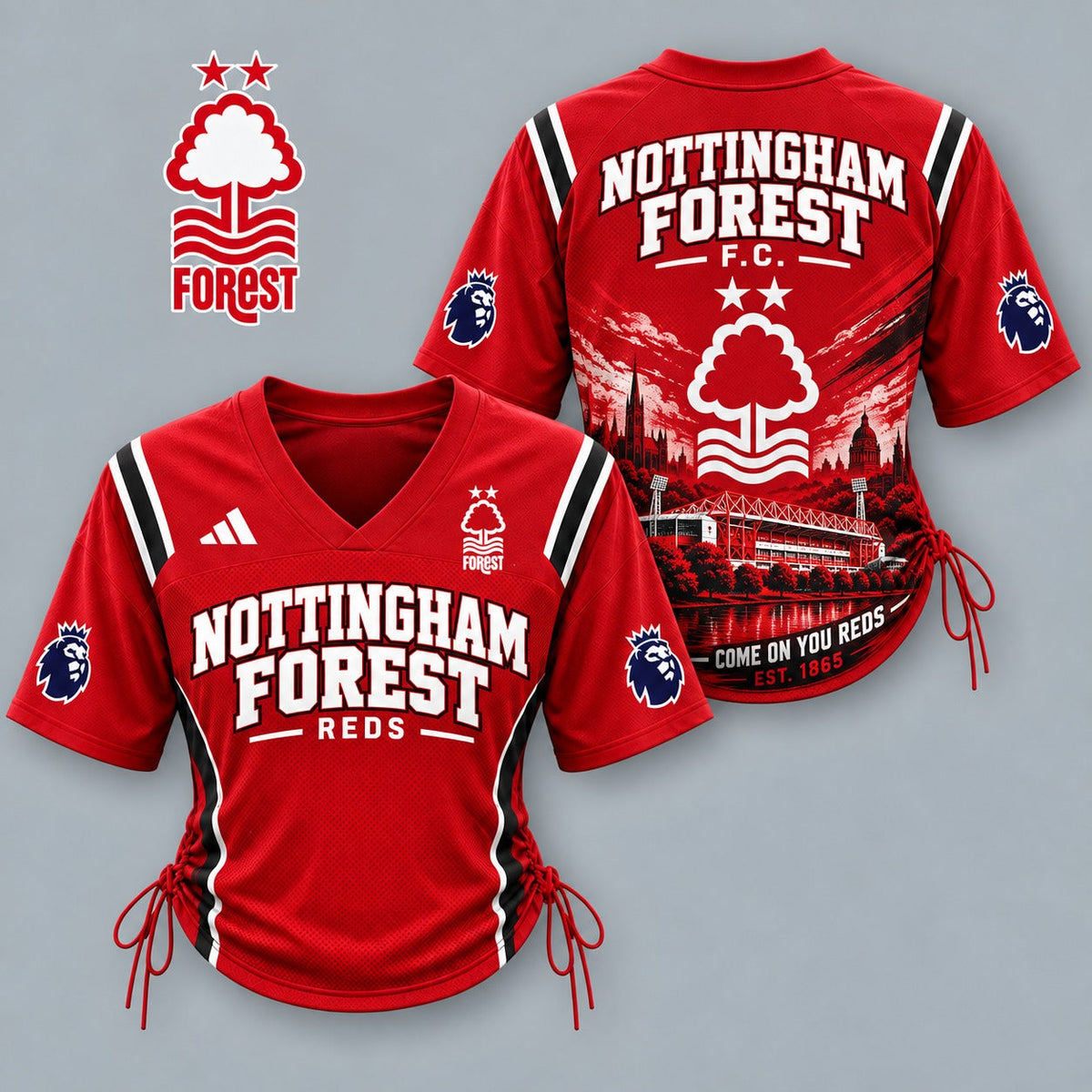 NF Premium EPL Game Day Women Lace-Up Jersey Shirt