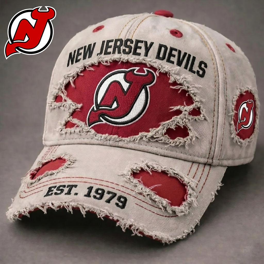 NJD NHL V3 Premium Classic Cap