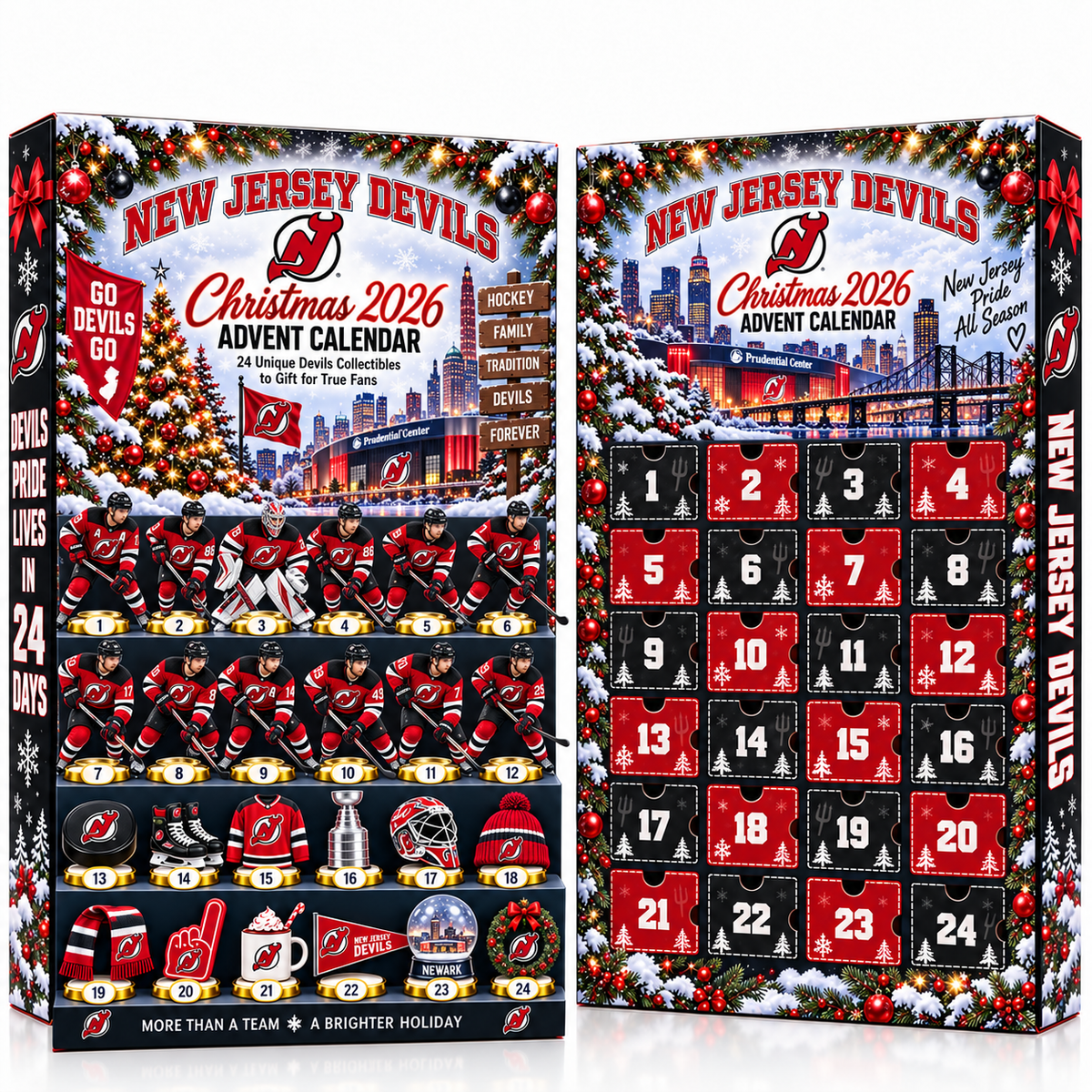 NJD x NHL Christmas 2026 Advent Calendar Blink Box