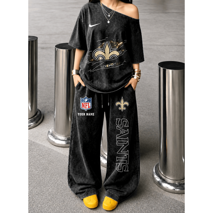NO x NFL Relaxed Fit Two Piece Sportswear Set