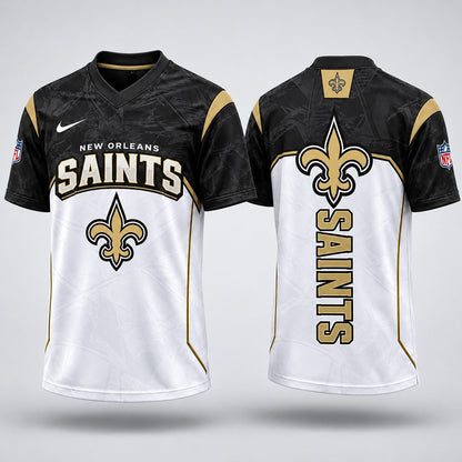 NOS Premium NFL Power Graphic 3D V-neck Shirt