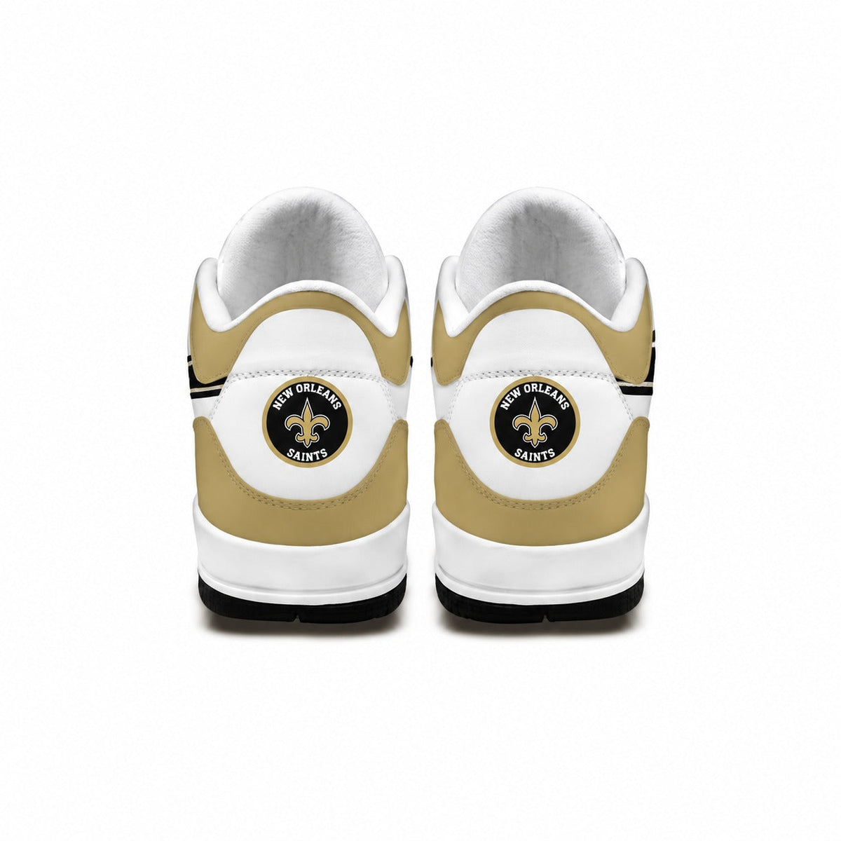 NOS x NFL Basic White Genuine Leather JD03 Shoes Men and Women