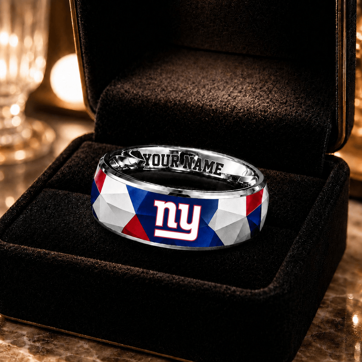NYG x NFL Ring Custom Name For Fan
