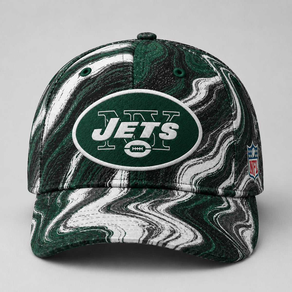 NYJ Premium NFL Artistic Flow Classic Cap