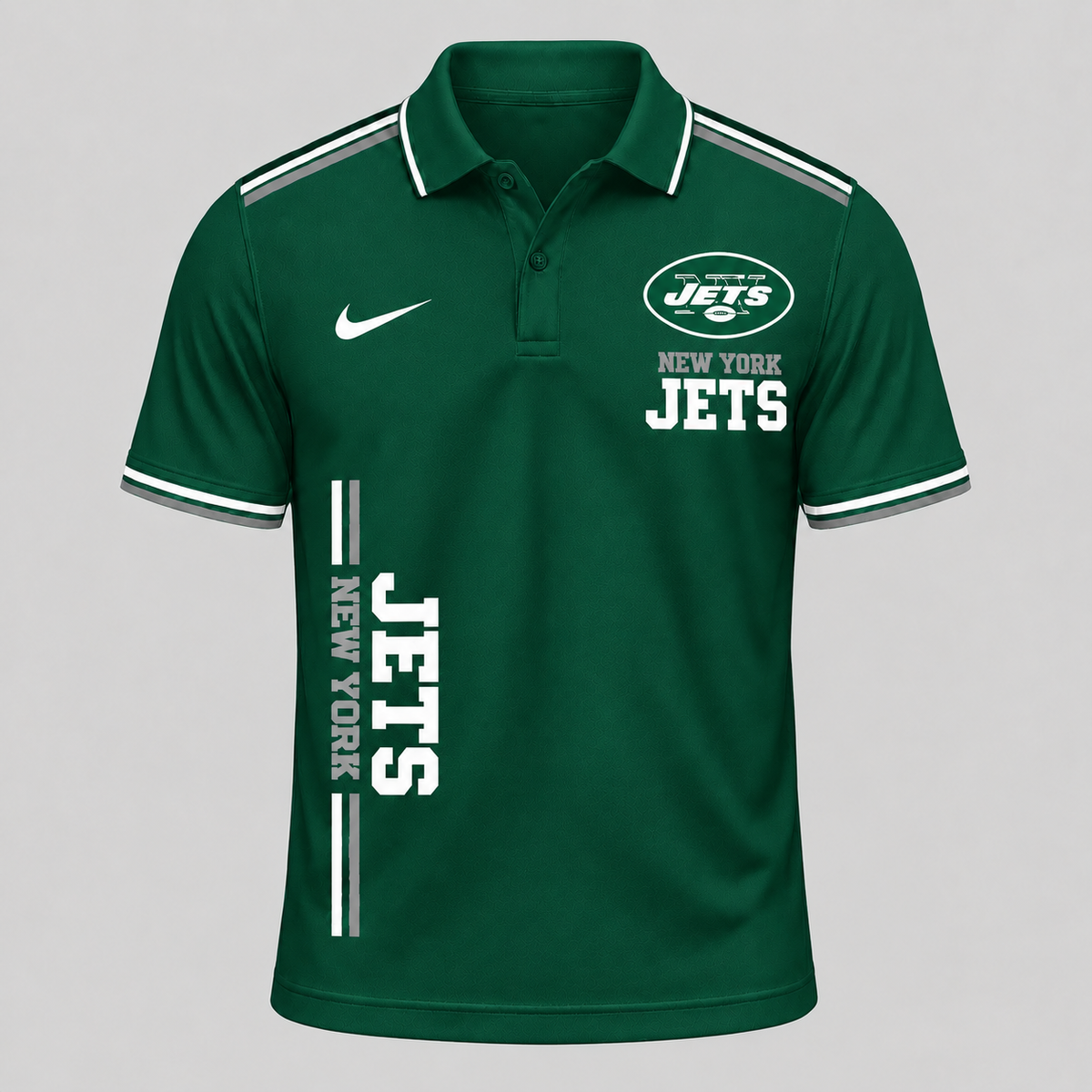 NYJ Premium NFL Polo Shirt