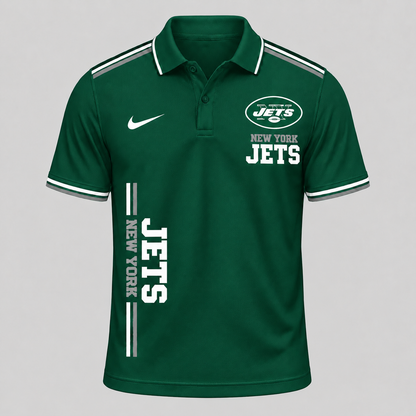 NYJ Premium NFL Polo Shirt