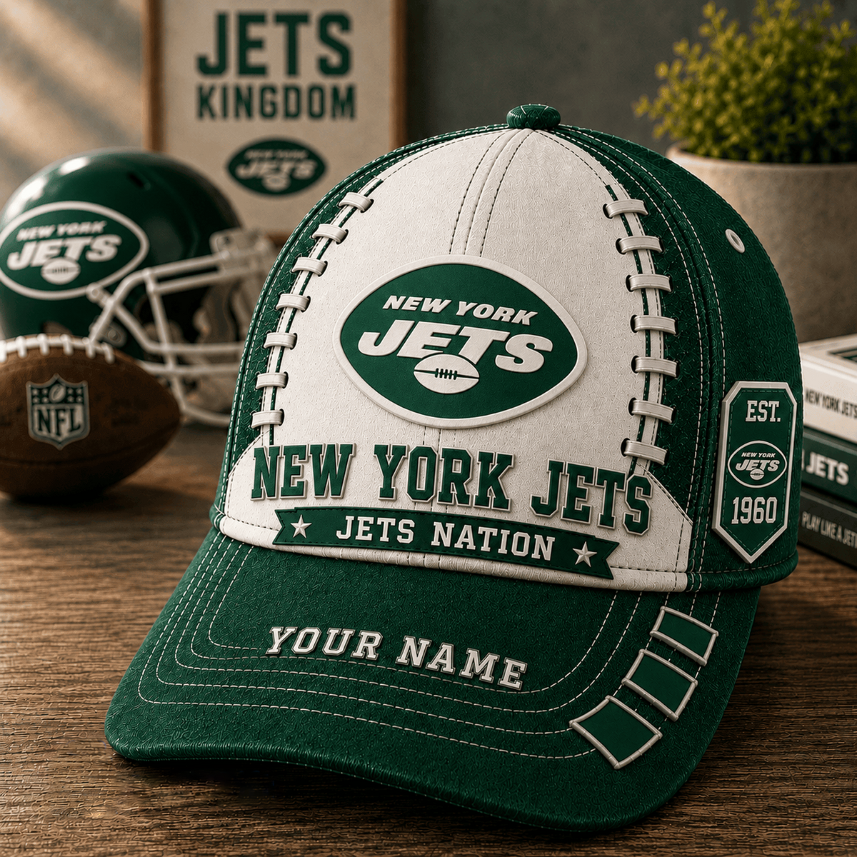 NYJ x NFL Personalized Classic Cap