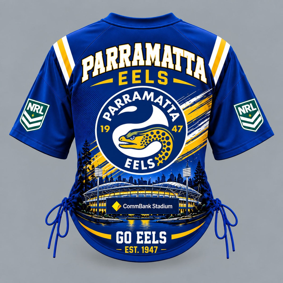 PE Premium EPL Game Day Women Lace-Up Jersey Shirt