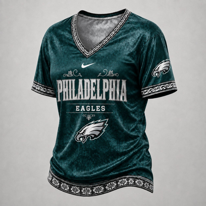PE Premium NFL Classic Floral Satin Shirt