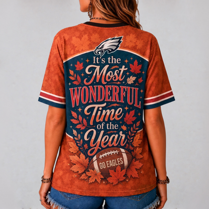 PE Premium NFL Fall Game Day V-Neck Shirt
