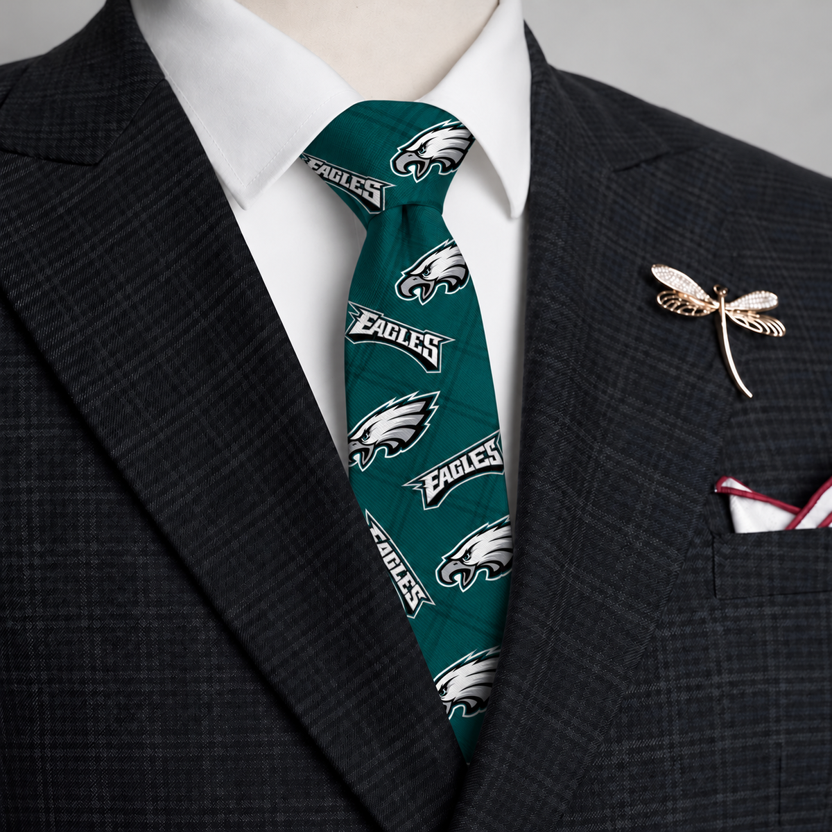 PE x NFL Personalized Men NeckTie