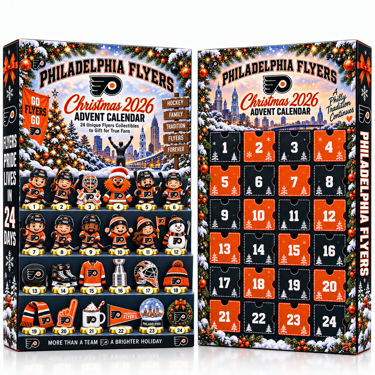PF x NHL team Advent Calendar Box New Style For Fan