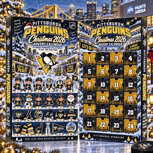 PIT x NHL team Advent Calendar Box New Style For Fan