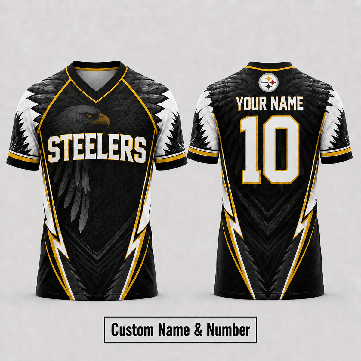 PS Premium NFL Custom Name And Number Jersey For Fierce Football Fans