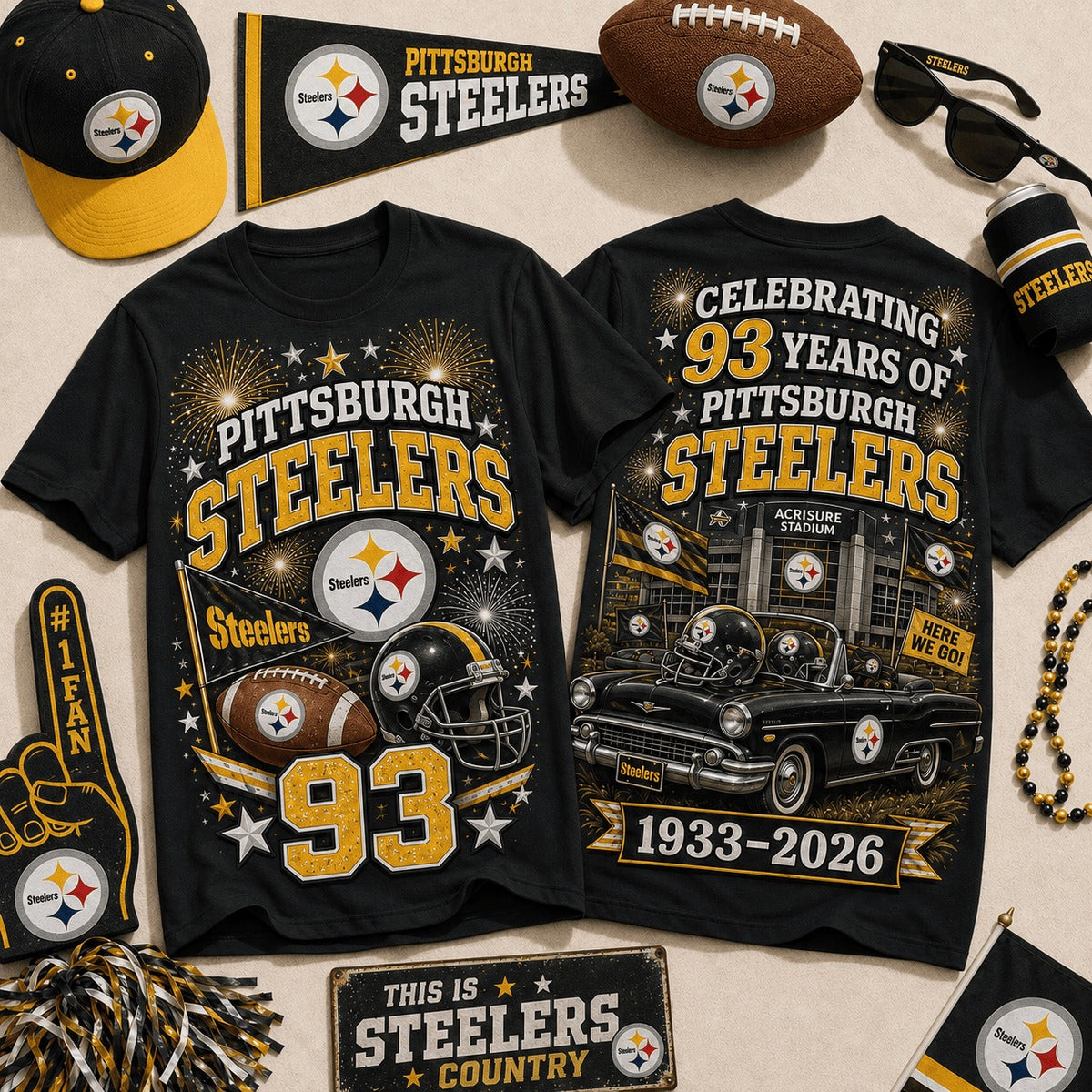 PS Premium NFL Legacy Celebration 3D Shirt