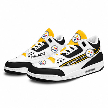 PS x NFL Basic White Genuine Leather JD03 Shoes Men and Women