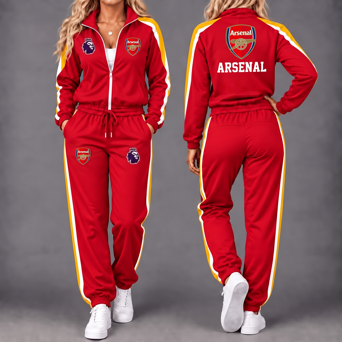 Premium EPL x ARS Game Day Waterproof Windbreaker Zip-Up Tracksuit Set