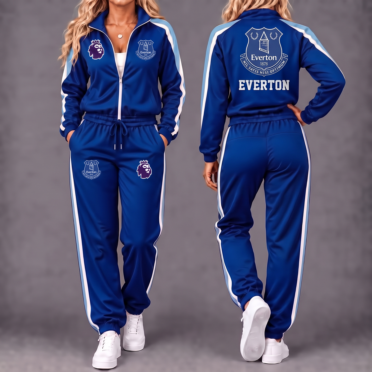Premium EPL x EVE Game Day Waterproof Windbreaker Zip-Up Tracksuit Set