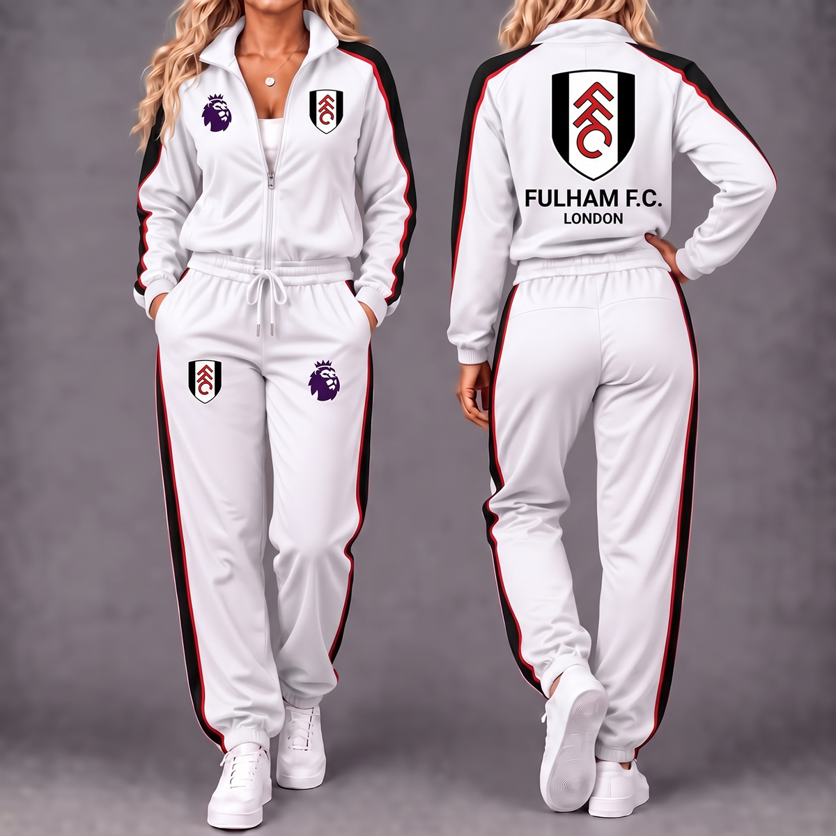 Premium EPL x FUL Game Day Waterproof Windbreaker Zip-Up Tracksuit Set