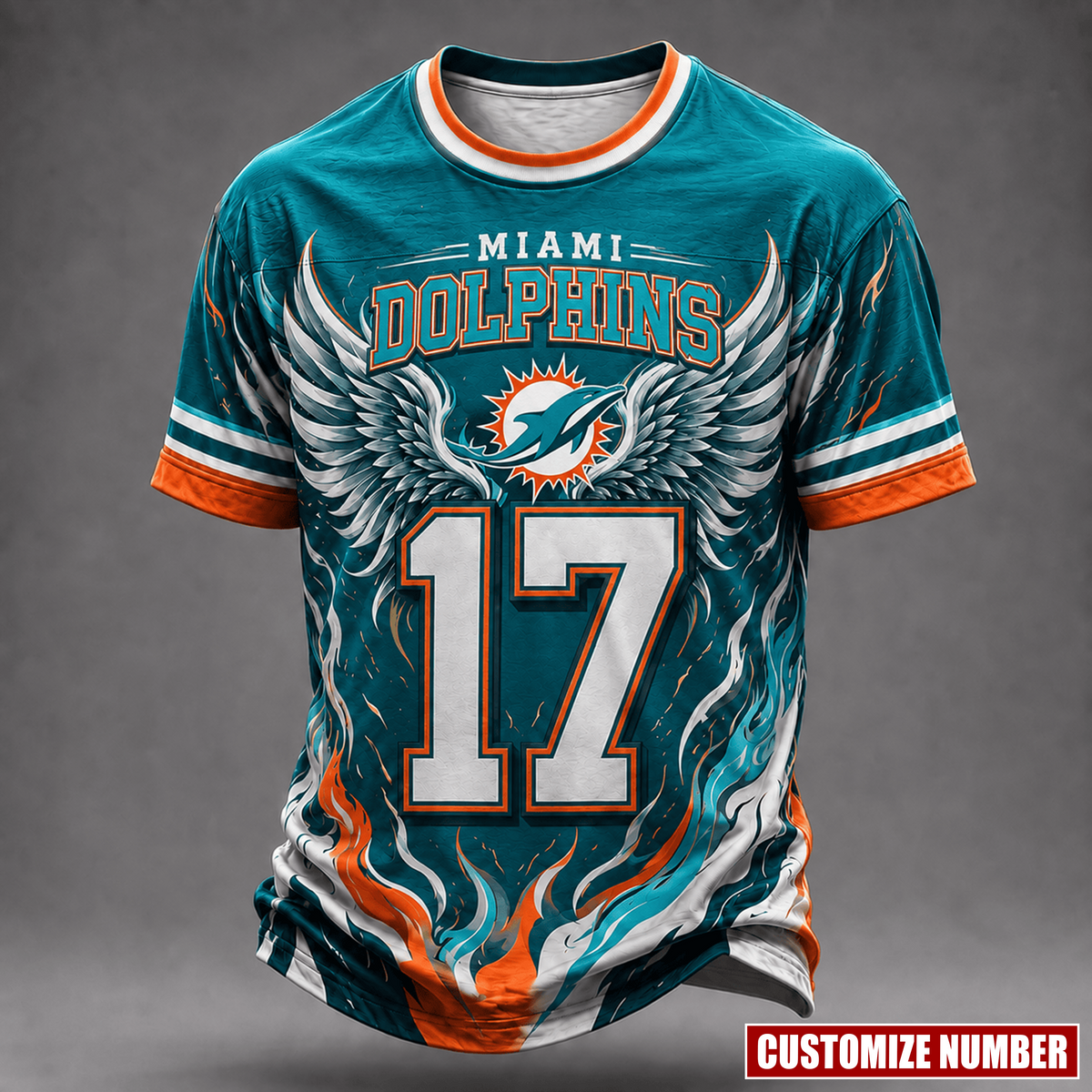 Premium NFL X MD EXCLUSIVE PERSONALIZED Wings of Fury T-Shirt LIMITED EDITION