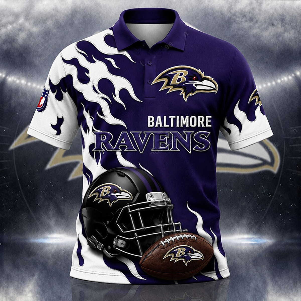 Premium NFL x BAL Fire Limited Aparael
