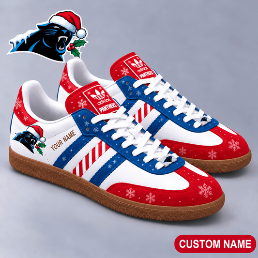 Premium NFL x CAR Merry Stripes Samba Shoes