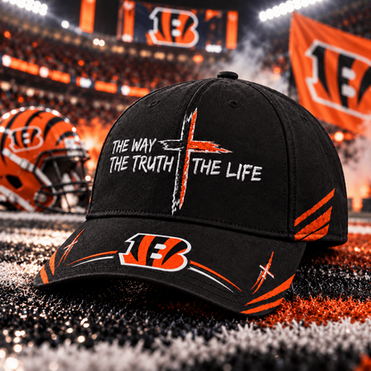 Premium NFL x CIN The Way The Truth The Life Cap