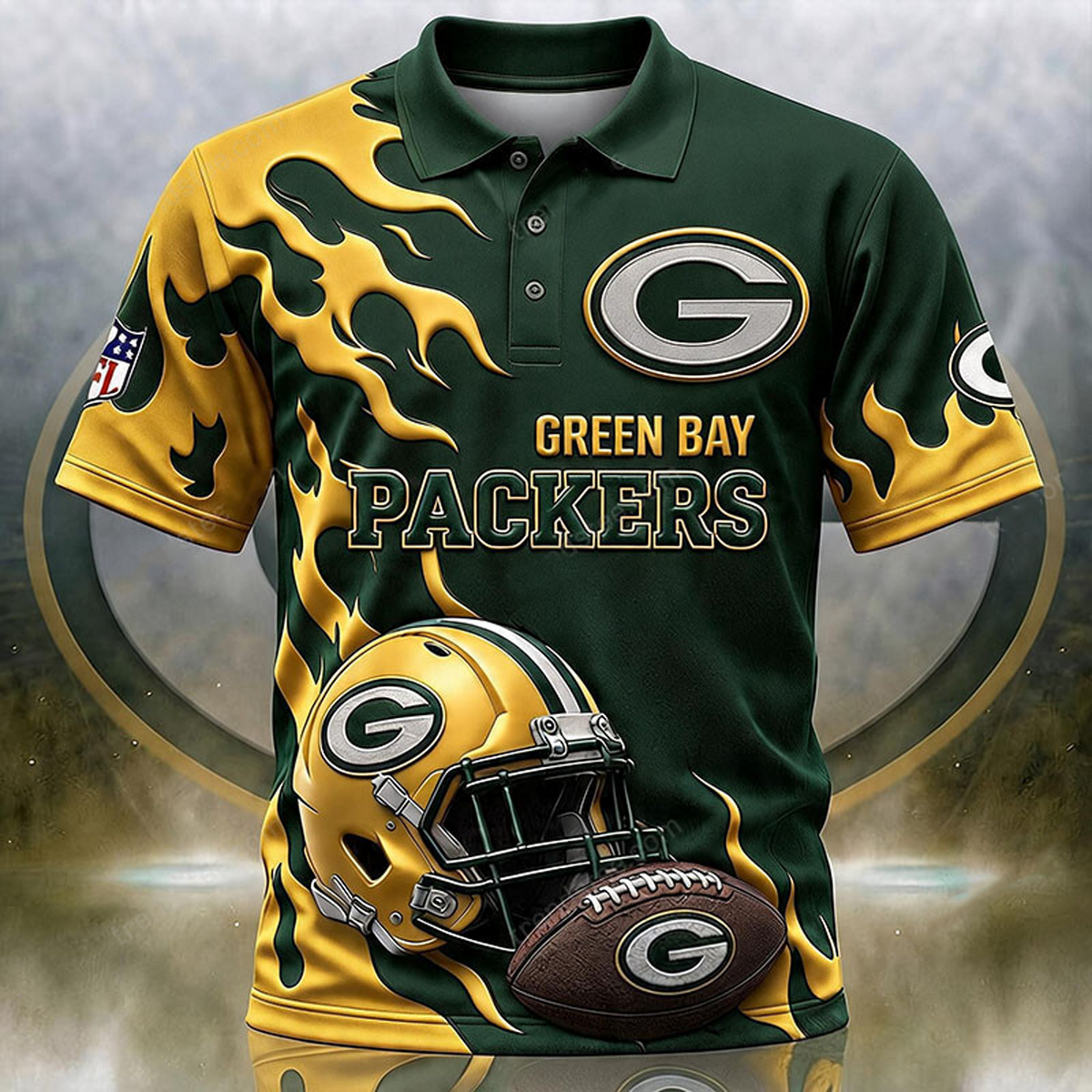 Premium NFL x GB Fire Limited Aparael