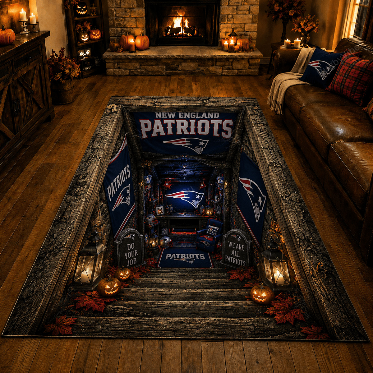 Premium NFL x NEP Halloween Rug