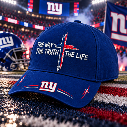 Premium NFL x NYG The Way The Truth The Life Cap