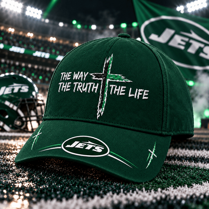 Premium NFL x NYJ The Way The Truth The Life Cap