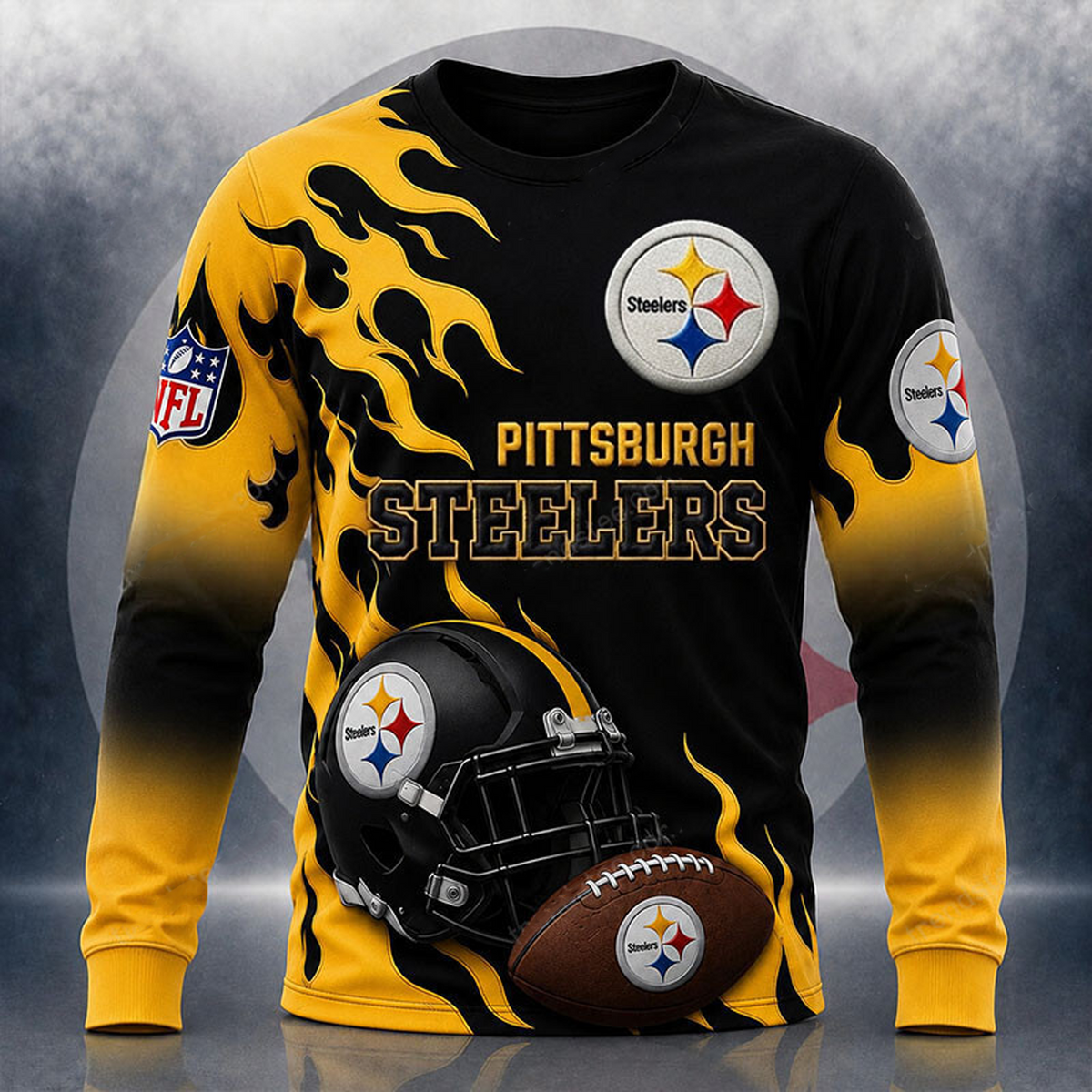 Premium NFL x PIT Fire Limited Aparael