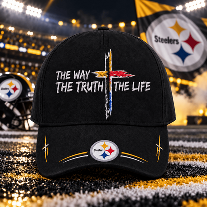 Premium NFL x PIT The Way The Truth The Life Cap