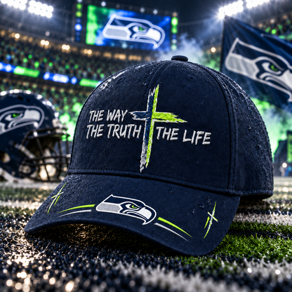 Premium NFL x SEA The Way The Truth The Life Cap