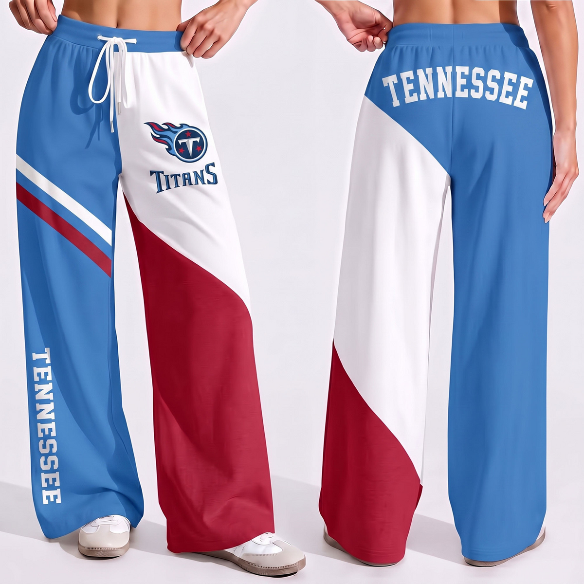 Premium NFL x TEN Game Day Color Block Wide Leg Pants