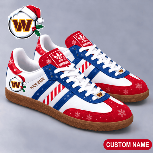 Premium NFL x WAS Merry Stripes Samba Shoes