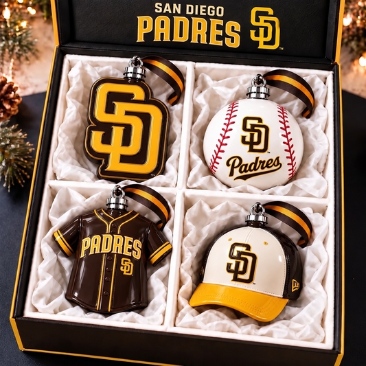 SD x MLB 3D Christmas Hanging Ornament