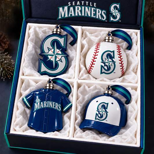 SEA x MLB 3D Christmas Hanging Ornament