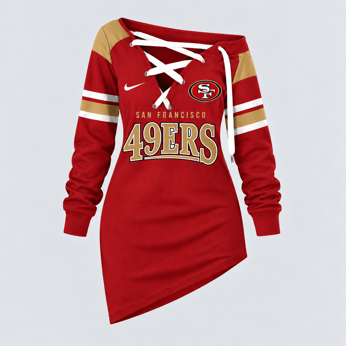 SF x NFL Game Day Spirit Lace-Up Sweatshirt