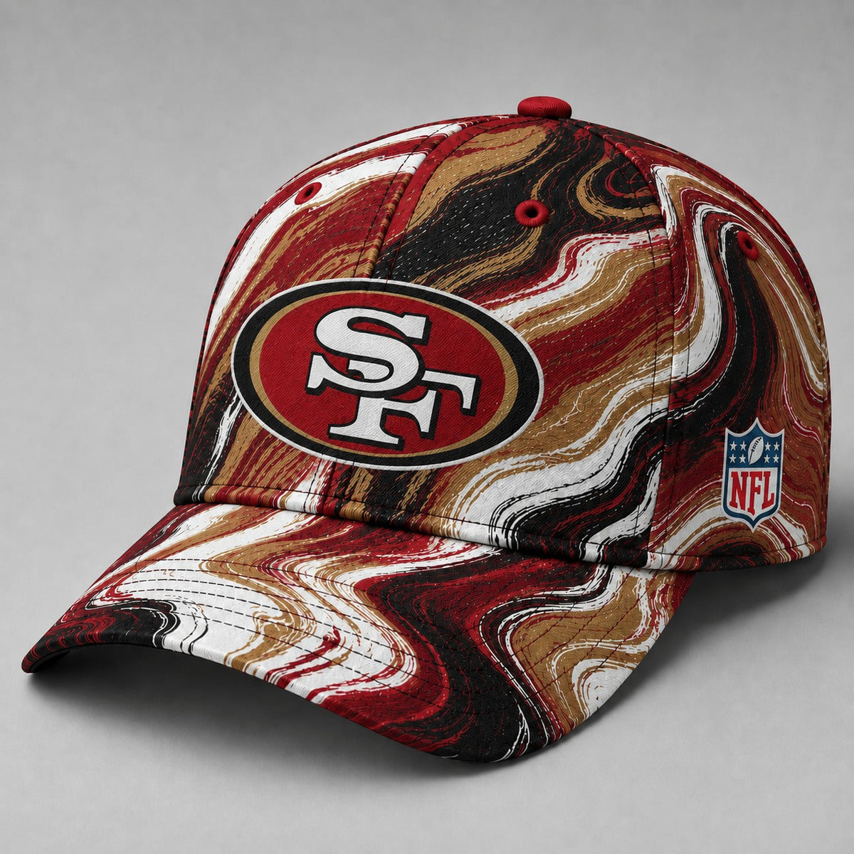 SF49 Premium NFL Artistic Flow Classic Cap