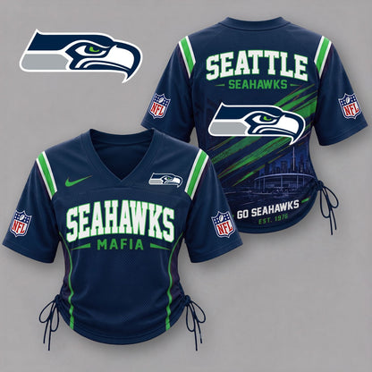 SS Premium NFL Game Day Women Lace-Up Jersey Shirt