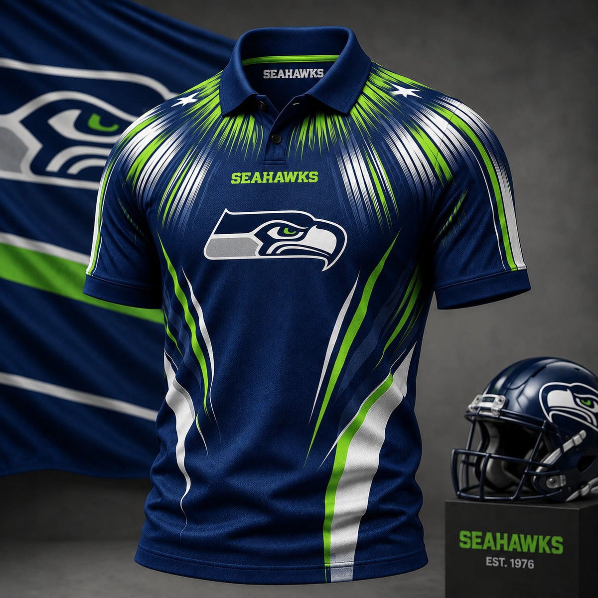 SS Premium NFL Victory Rush Polo Shirt