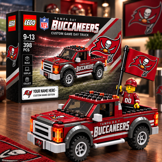 TB x NFL Building Blocks Truck Toy Set V2