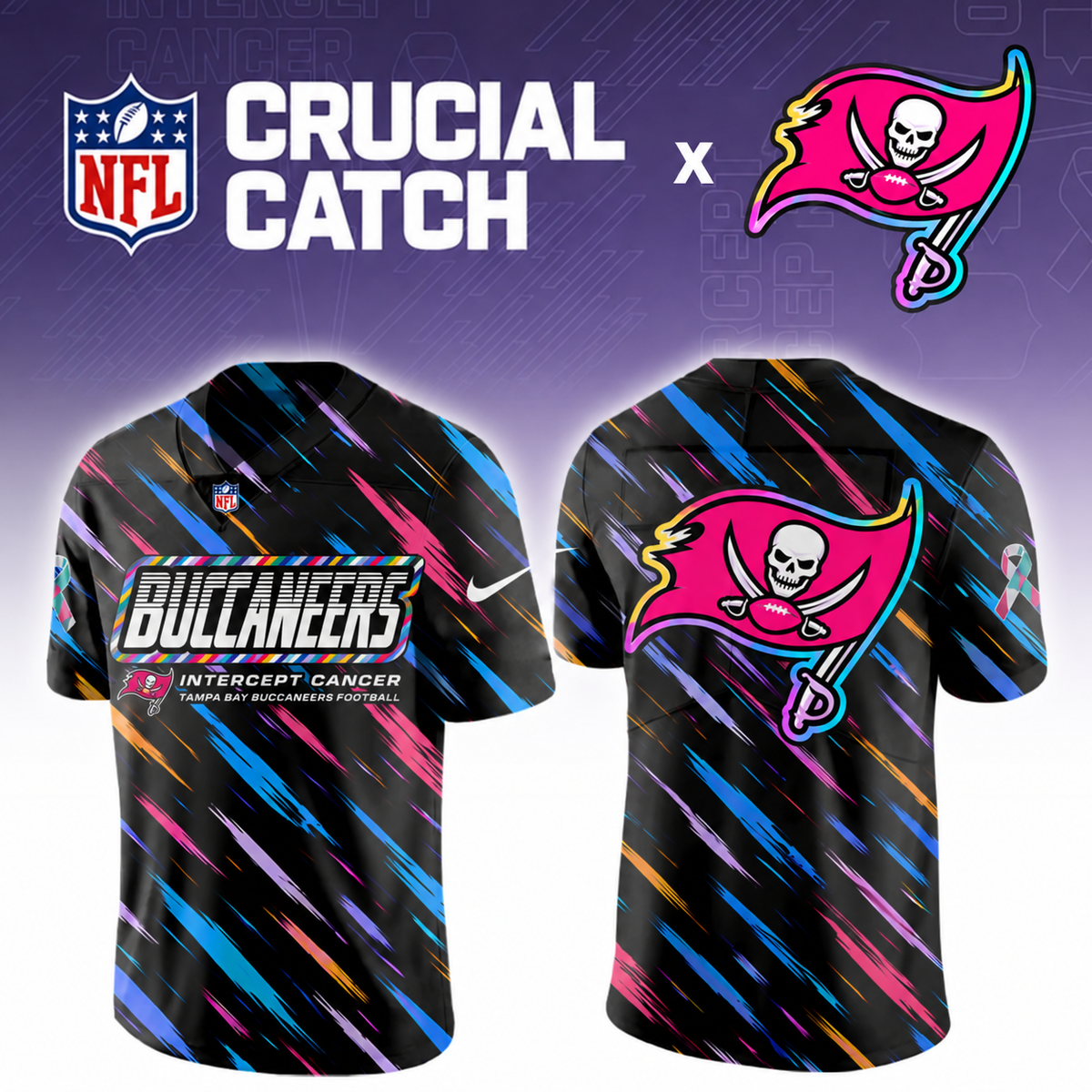 TBB x NFL Crucial Catch Football Jersey