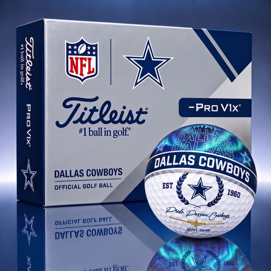 TITLIEST X SIGNATURE NFL DC EXCLUSIVE BESPOKE NAME GALAXY  GOLF BALL V3  LIMITED EDITION