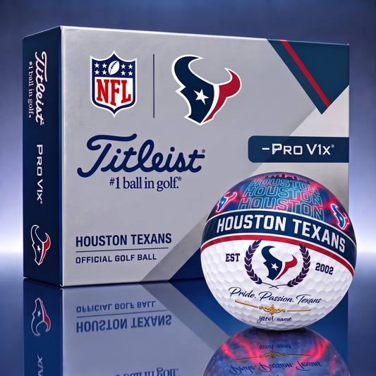 TITLIEST X SIGNATURE NFL HT EXCLUSIVE BESPOKE NAME GALAXY  GOLF BALL V3  LIMITED EDITION