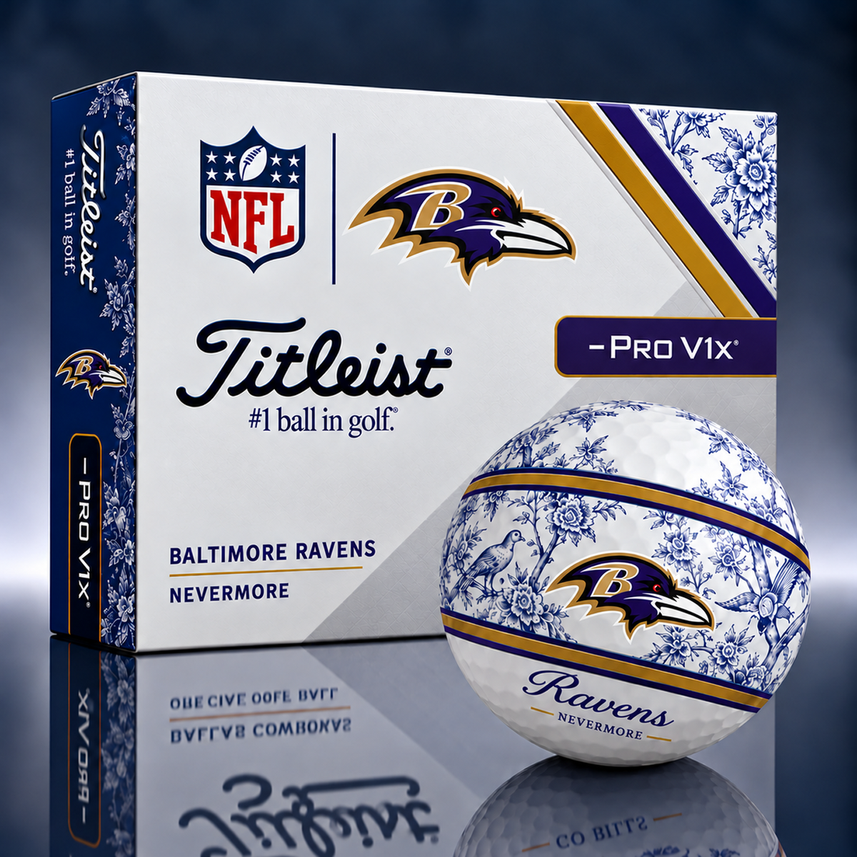 Titleist X Dior Premium NFL BAL PERSONALIZED GOLF BALL LIMITED EDITION
